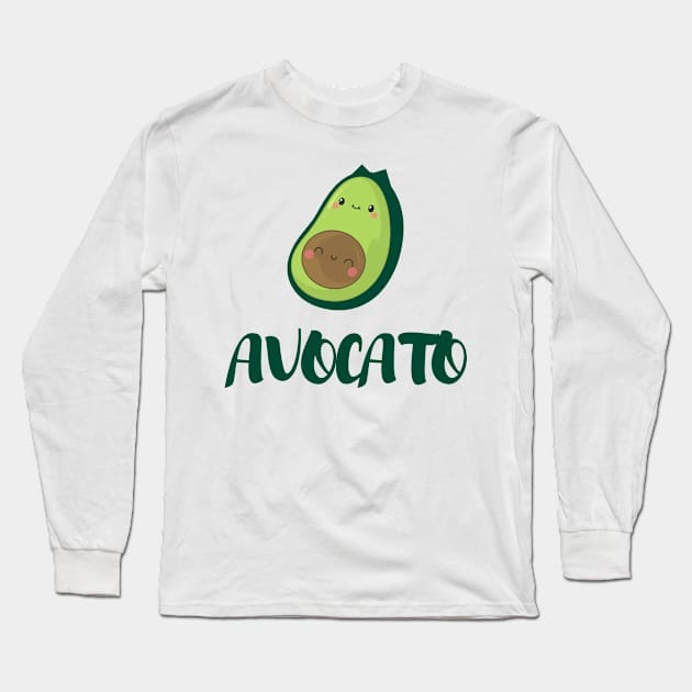 Avocato cinco de mayo Long Sleeve T-Shirt by againstthelogic